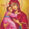 Набор для вышивания Панна CM-1323 (ЦМ-1323) Икона Божией Матери Владимирская
