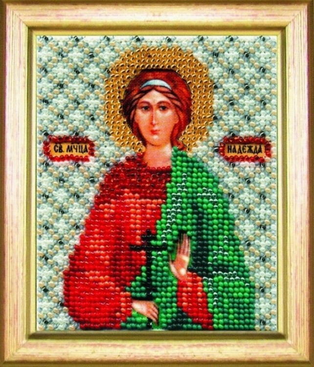 Набор для вышивания Чаривна Мить Б-1059 Икона святой мученицы Надежды
