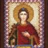 Набор для вышивания Панна CM-1250 (ЦМ-1250) Икона Святой Великомученицы Ирины