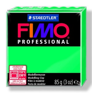Fimo 8004-500 Полимерная глина Professional чисто-зеленая