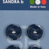 Sandra CARD108 Пуговицы, темно-синий