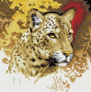 Белоснежка 273-ST-S Портрет леопарда