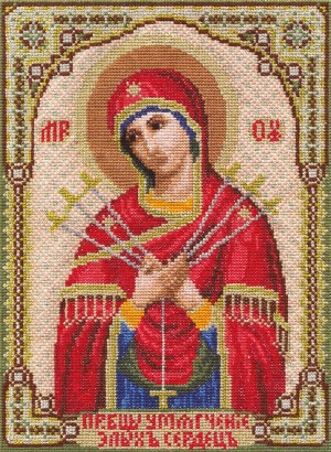 Панна CM-1371 (ЦМ-1371) Икона Божией Матери Умягчение Злых Сердец