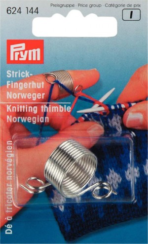 Prym 624144 Наперсток для вязания орнамента "Норвежец"