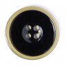 Disboton 14940-15-00004/4 Пуговицы Elegant, черный с медью