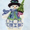 Набор для вышивания Mill Hill JS205101 Evergreen Snowman