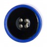 Disboton 14940-15-00005/4 Пуговицы Elegant, черный с синим