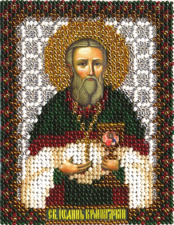 Набор для вышивания Панна CM-1397 (ЦМ-1397) Икона Святого Праведного Иоанна Кронштадтского