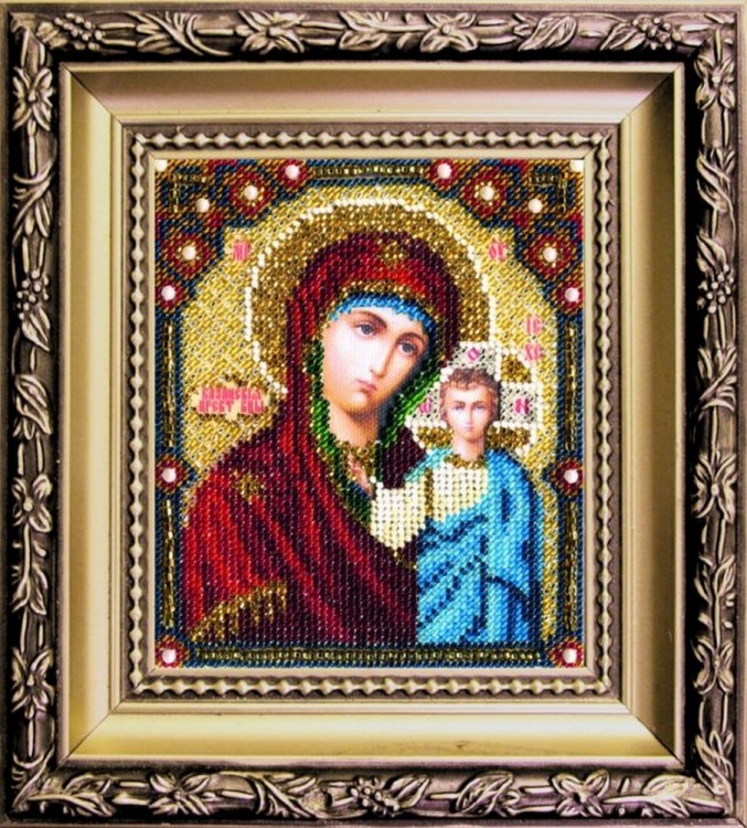 Набор для вышивания Чаривна Мить БЮ-002 Казанская икона Божией Матери