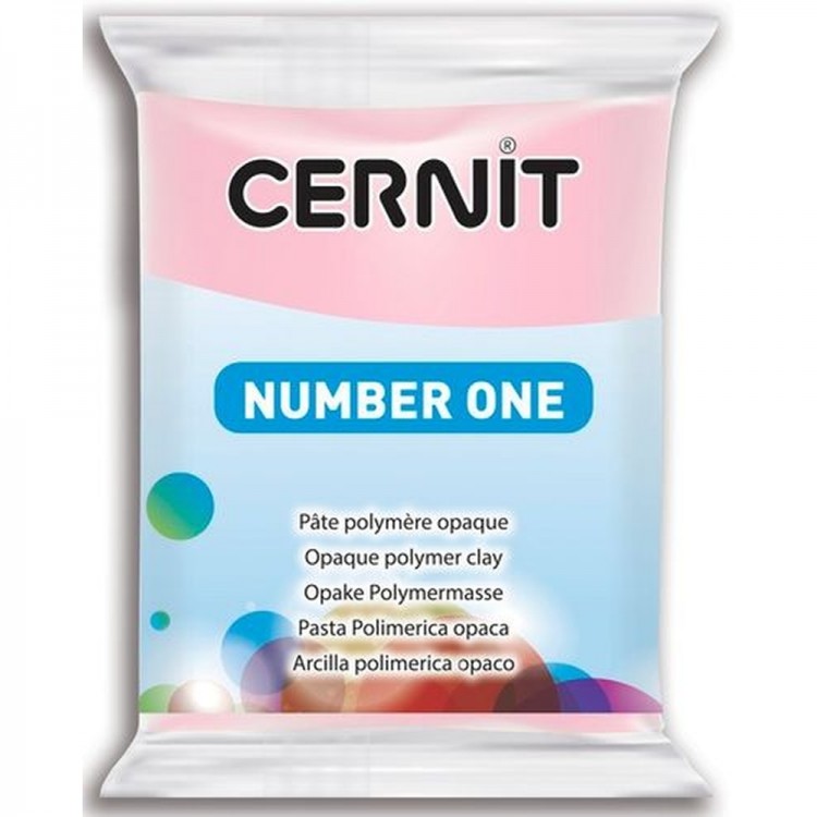 Efco 7941475 Полимерная глина Cernit №1, светло-розовый насыщенный (100% opacity)