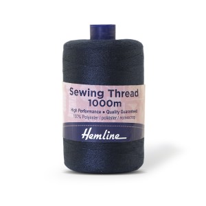Hemline N4124.300 Нить универсальная для шитья, насыщенный синий