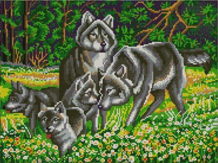 Конек 9838 Волчья семья