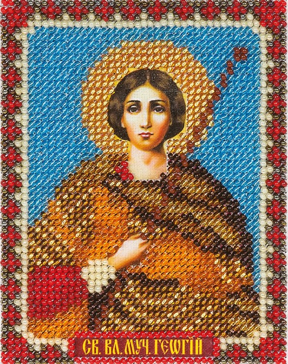 Набор для вышивания Панна CM-1398 (ЦМ-1398) Икона Святого Великомученика Георгия