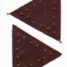 HKM 662/40SETS Заплатка "Треугольник" с перфорацией