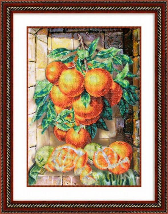 Набор для вышивания Паутинка Б-1220 Апельсиновая гроздь