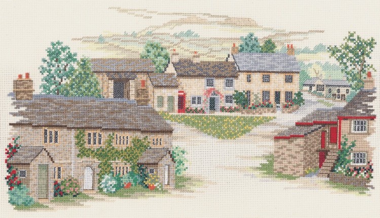 Набор для вышивания Derwentwater Designs 14VE16 Yorkshire Village