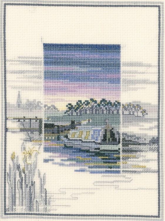 Набор для вышивания Derwentwater Designs TWL09 Village Locks