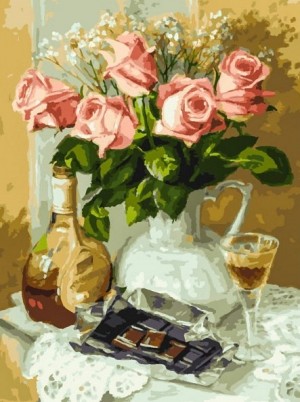 Белоснежка 283-AS Розы и шоколад