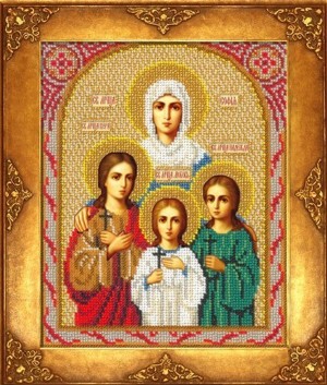 Русская искусница 313 Св. Вера, Надежда, Любовь и мать их Софья