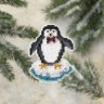 Набор для вышивания Mill Hill MH189301 Гордый Пингвин