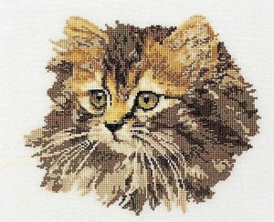 Thea Gouverneur 930 Long-haired Cat Brown