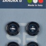 Sandra CARD113 Пуговицы, синий
