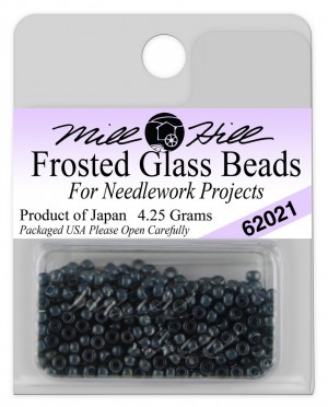 Mill Hill 62021 Frosted Gunmetal - Бисер Frosted Seed Beads