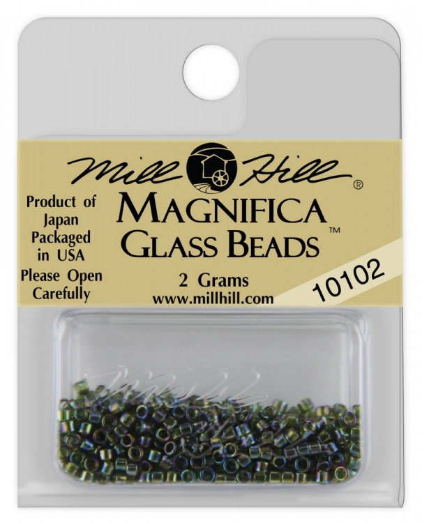 Mill Hill 10102 Opal Autmn Green - Бисер Magnifica Beads