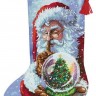Набор для вышивания Dimensions 70-08985  Santa s Snow Globe