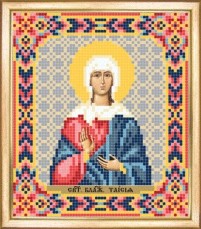 Чаривна Мить СБИ-104 Именная икона святая мученица Таисия