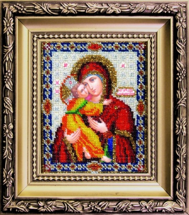 Набор для вышивания Чаривна Мить БЮ-005 Владимирская икона Божией Матери