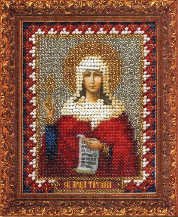Набор для вышивания Панна CM-1306 (ЦМ-1306) Икона Святой мученицы Татьяны