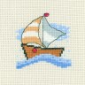Набор для вышивания Permin 14-3135 Лодка