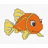 Набор для вышивания Luca-S B081 Оранжевая рыбка