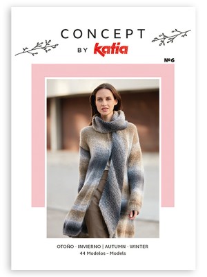 Katia 6119 Журнал с моделями по пряже CONCEPT №6