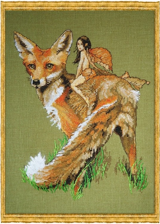 Набор для вышивания Nimue 108-A049 K Renard Le Roux (Красная лисица)