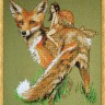 Набор для вышивания Nimue 108-A049 K Renard Le Roux (Красная лисица)