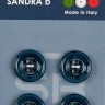 Sandra CARD115 Пуговицы, синий
