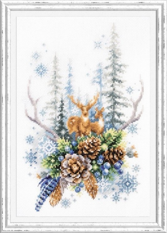 Набор для вышивания Чудесная игла 200-017 Дух зимнего леса