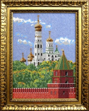 Вышиваем бисером В-35 Московский Кремль
