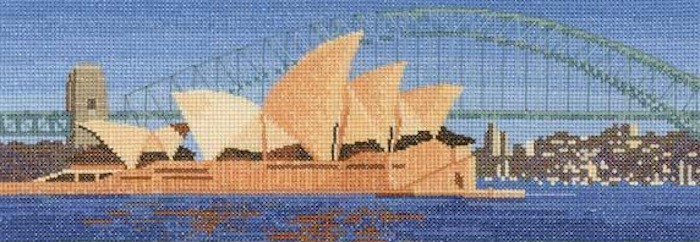 Набор для вышивания Heritage PRSY636E Панорама Сиднея