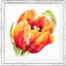 Набор для вышивания Чудесная игла 150-010 Красный тюльпан