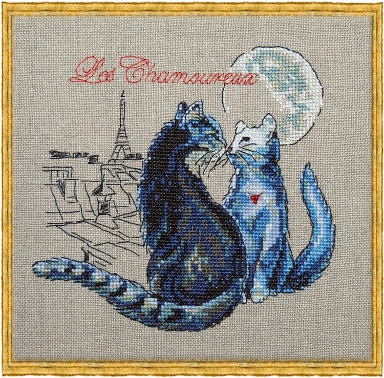 Набор для вышивания Nimue 114-P004 K Les Chamoureux (Свидание под луной)