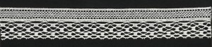 IEMESA 2010/72 Мерсеризованное хлопковое кружево, ширина 20 мм, цвет кремовый