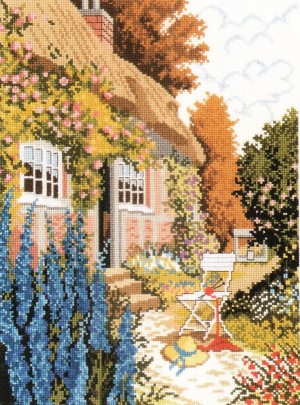 Eva Rosenstand 14-221 House in a Flower Garden