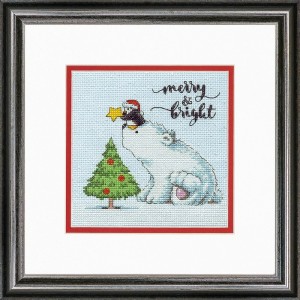 Dimensions 70-08990 Merry and Bright Bear