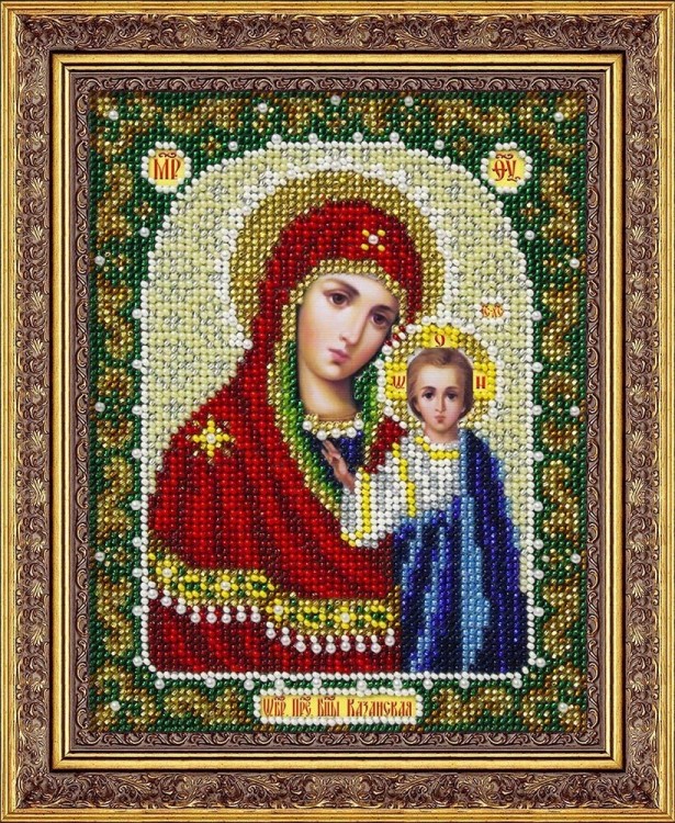 Набор для вышивания Паутинка Б-711 Пресвятая Богородица Казанская