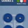 Sandra CARD118 Пуговицы, королевский синий