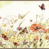 Набор для вышивания Lanarte PN-0007967 Flowers/Butterfly M.B.