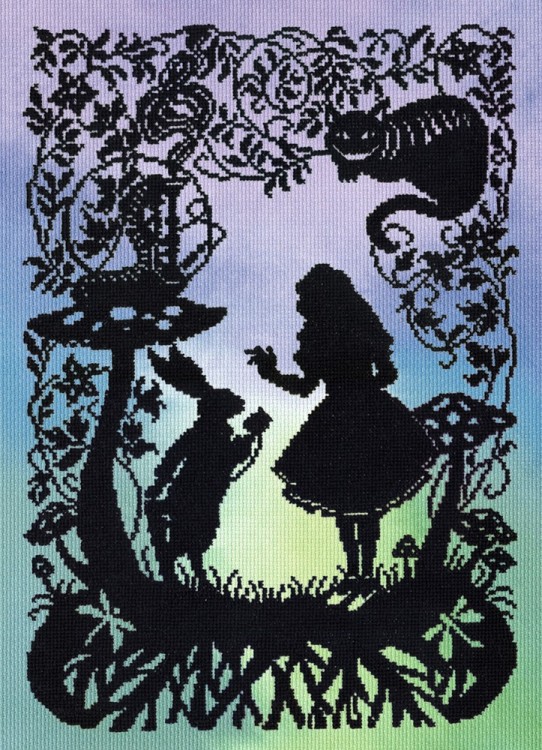 Набор для вышивания Bothy Threads XFT4 Alice in Wonderland (Алиса в Стране Чудес)